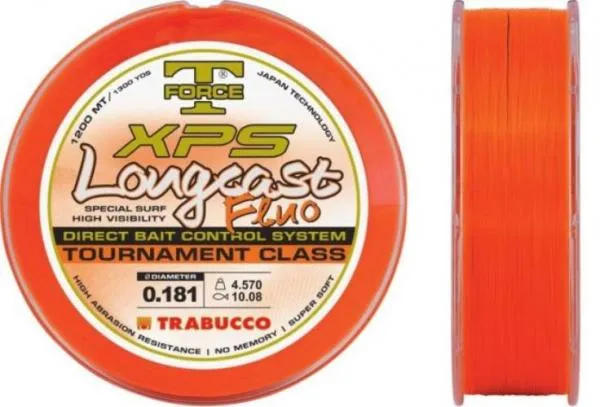 TRABUCCO TF XPS LONG CAST FLUO monofil zsinór 1200m 0,35mm...