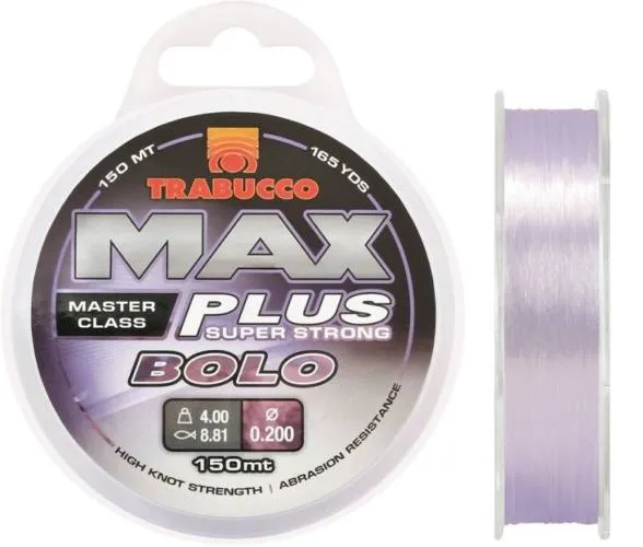 TRABUCCO MAX PLUS LINE BOLO monofil zsinór 150m 0,25mm