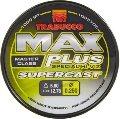 Trabucco Max Plus Line Supercast 300m 0,20mm monofil zsinó...