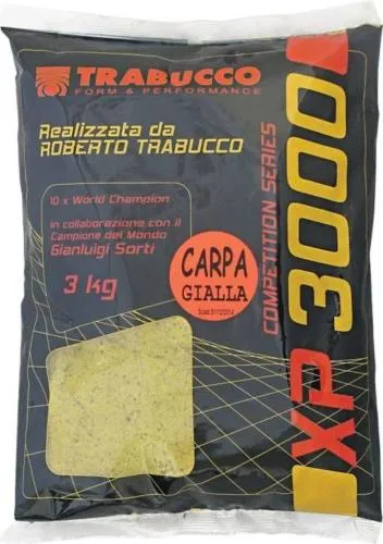 TRABUCCO PASTURA XP 3000 CARPA GIALLA 3kg, etetőanyag