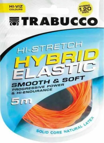 Trabucco HI-Stretch Hybrid Elastic 1,2 mm 5 m rakós gumi