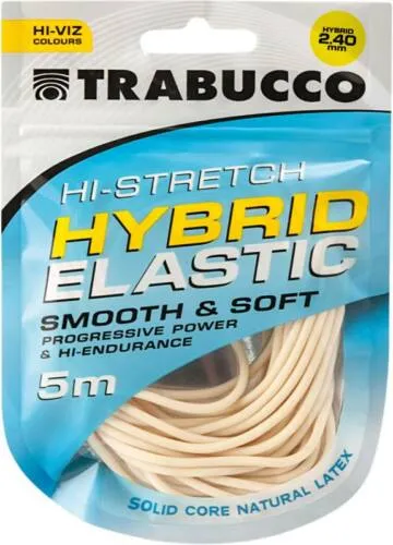 Trabucco HI-Stretch Hybrid Elastic 2,4 mm 5 m rakós gumi