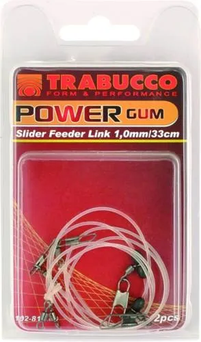 POWER GUM/SLIDER RIG 1,3mm, feeder szerelék