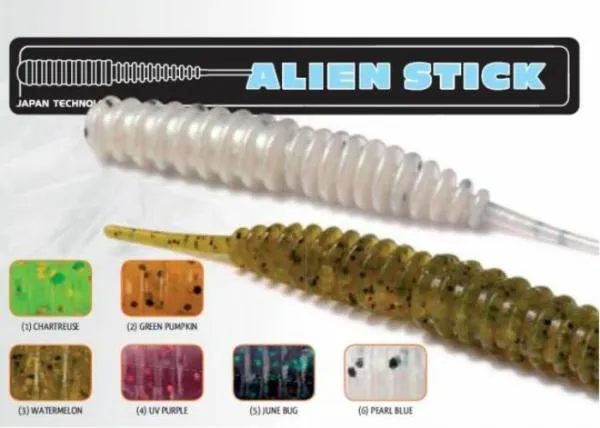 Rapture Ulc Alien Stick 6.5cm/1.4g Chartreuse 12db plaszti...