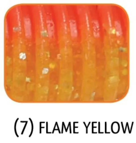 Rapture Swingguby 7.5cm Flame Yellow 10db plasztik csali