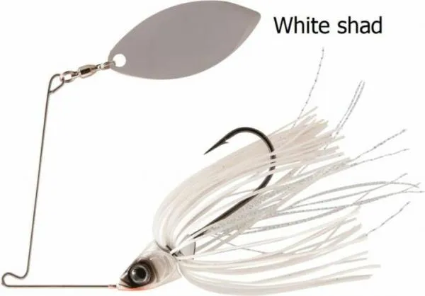 Rapture Sharp Spin Single Willow 10g White Shad