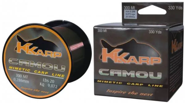K-KARP CAMOU monofil zsinór 600m 0,370,