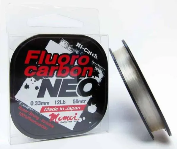 Momoi Neo Fluorocarbon zsinór 0,12 / 25m pink