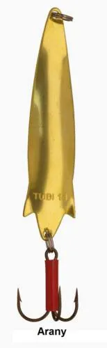 Ottó Bácsi Tubi kanál villantó 13 g arany