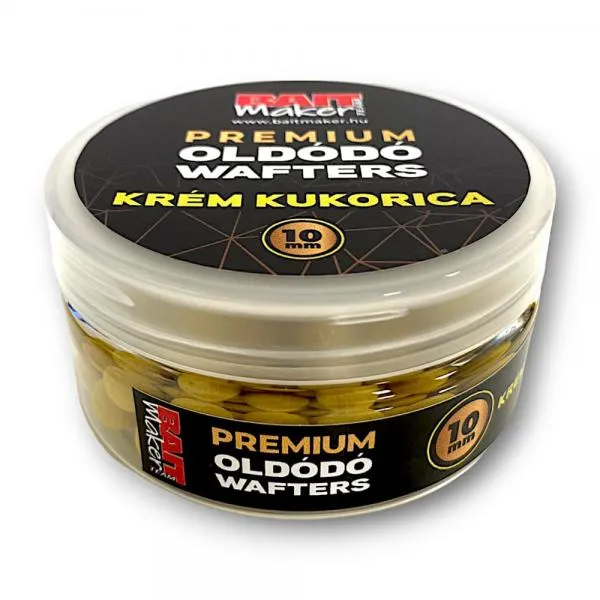 BAIT MAKER Premium Oldódó Wafters 10 mm Krém Kukorica 30 g...