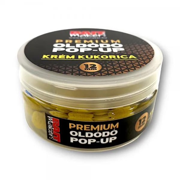 BAIT MAKER Premium Oldódó Pop Up 12 mm Krém Kukorica 25 g...