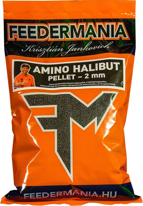 Feedermánia PELLET, AMINO HALIBUT, 2mm Etető Pellet