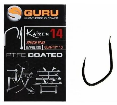 GURU Kaizen Hook Size 12 (Barbless/Spade End)