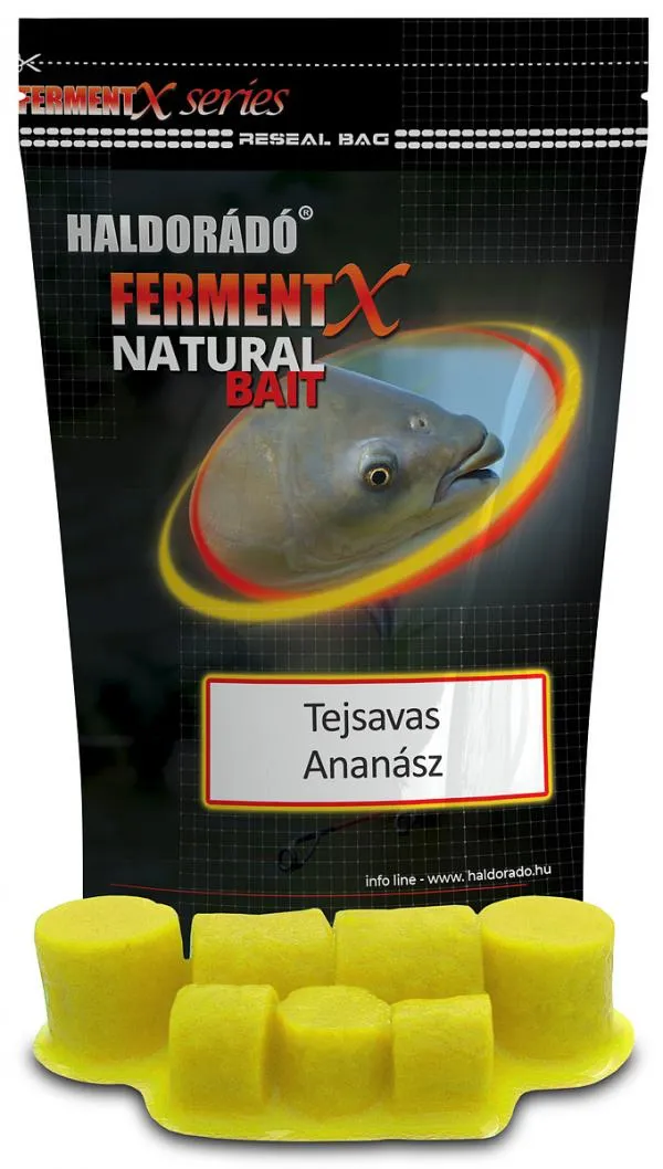 Haldorádó FermentX Natural Bait 12, 16 mm - Tejsavas Ananá...