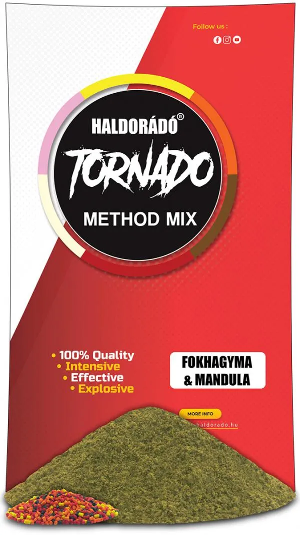 Haldorádó TORNADO Method MIX - Fokhagyma & Mandula etetőan...