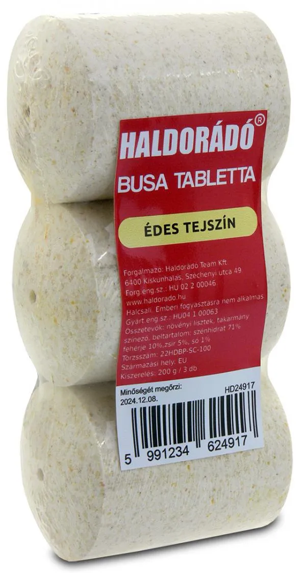 Haldorádó Busa tabletta - Édes tejszín