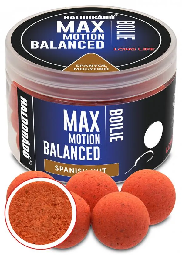 HALDORÁDÓ MAX MOTION Boilie Balanced 20 mm - Spanyol Mogyo...