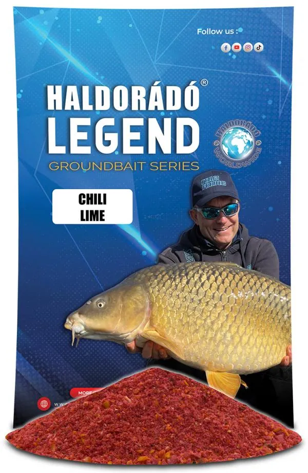 Haldorádó LEGEND Groundbait - Chili - Lime