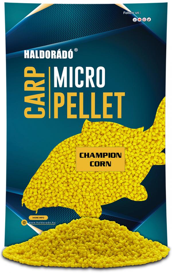 HALDORÁDÓ Carp Micro Pellet - Champion Corn