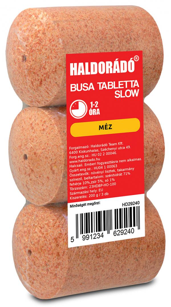 HALDORÁDÓ Busa tabletta Slow - Méz