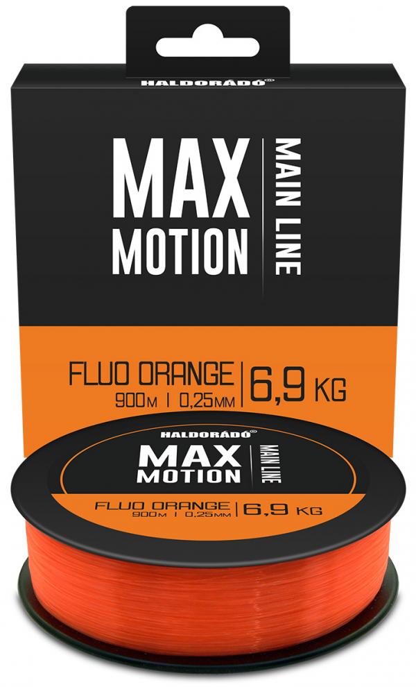 HALDORÁDÓ MAX MOTION Fluo Orange 0,25 mm / 900 m - 6,9 kg...