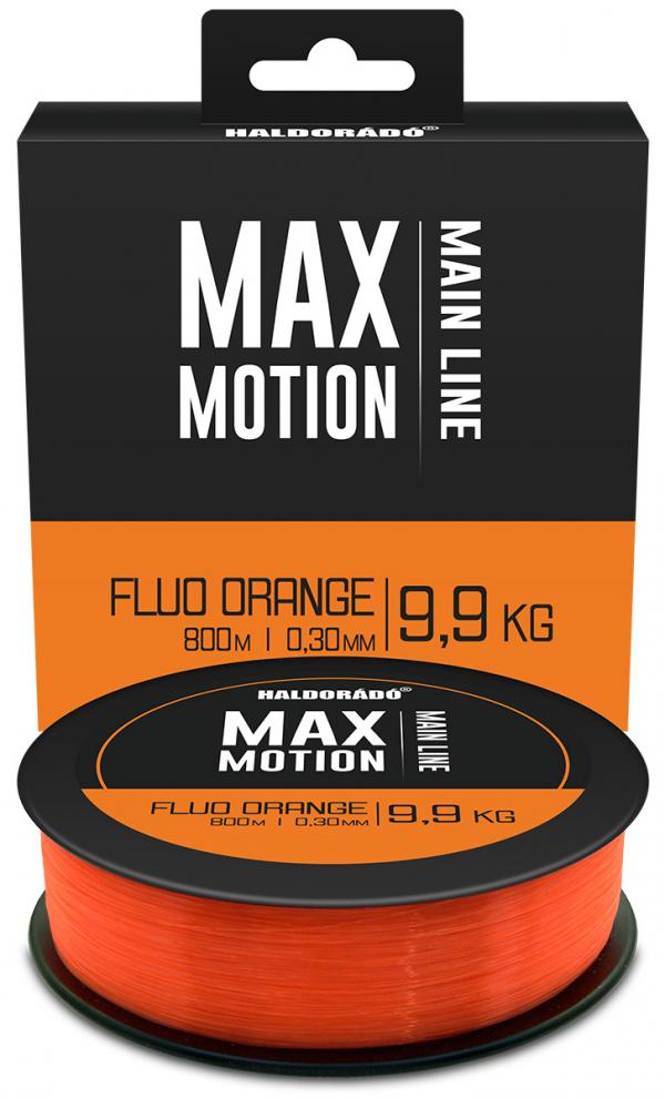 HALDORÁDÓ MAX MOTION Fluo Orange 0,30 mm / 800 m - 9,9 kg...