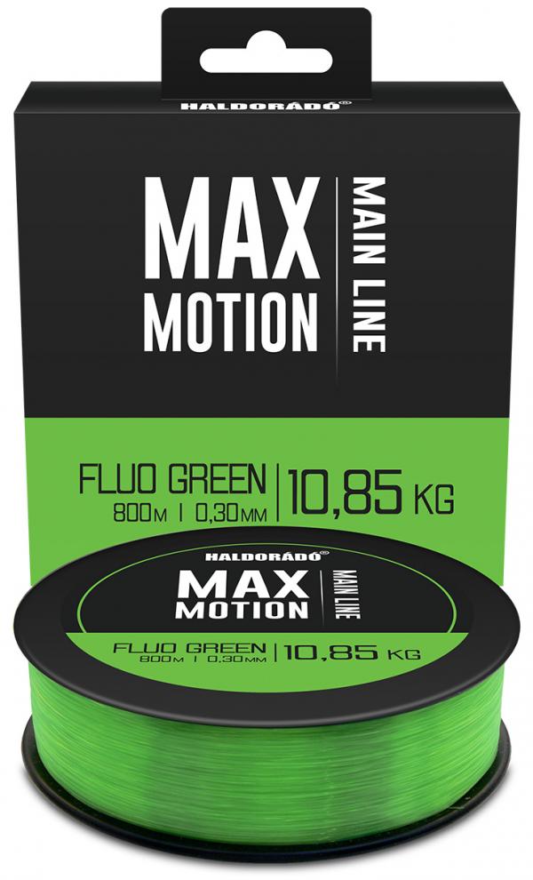 HALDORÁDÓ MAX MOTION Fluo Green 0,30 mm / 800 m - 10,85 kg...