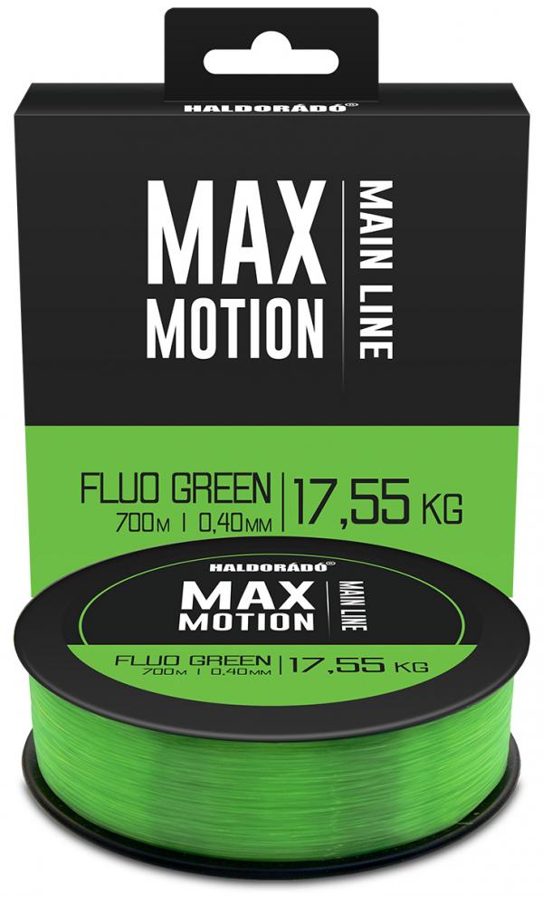 HALDORÁDÓ MAX MOTION Fluo Green 0,40 mm / 700 m - 17,55 kg...