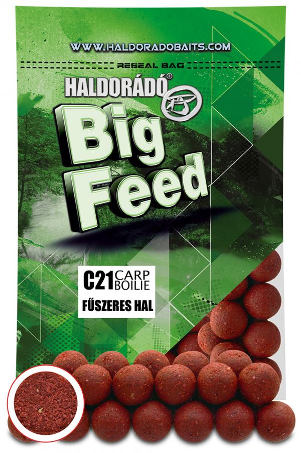 Haldorádó Big Feed - C21 Boilie - Fűszeres Hal