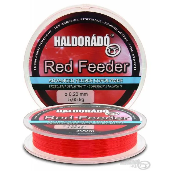 Haldorádó Red Feeder monofil zsinór 0,18mm/300m - 4,55 kg...