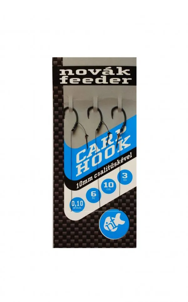 NovákFeeder Carp Hook 6  3db/cs