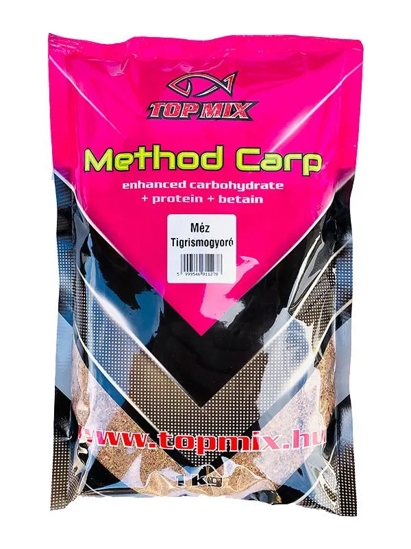 TOPMIX Method Carp Méz - Tigrismogyoró 1kg etetőanyag 