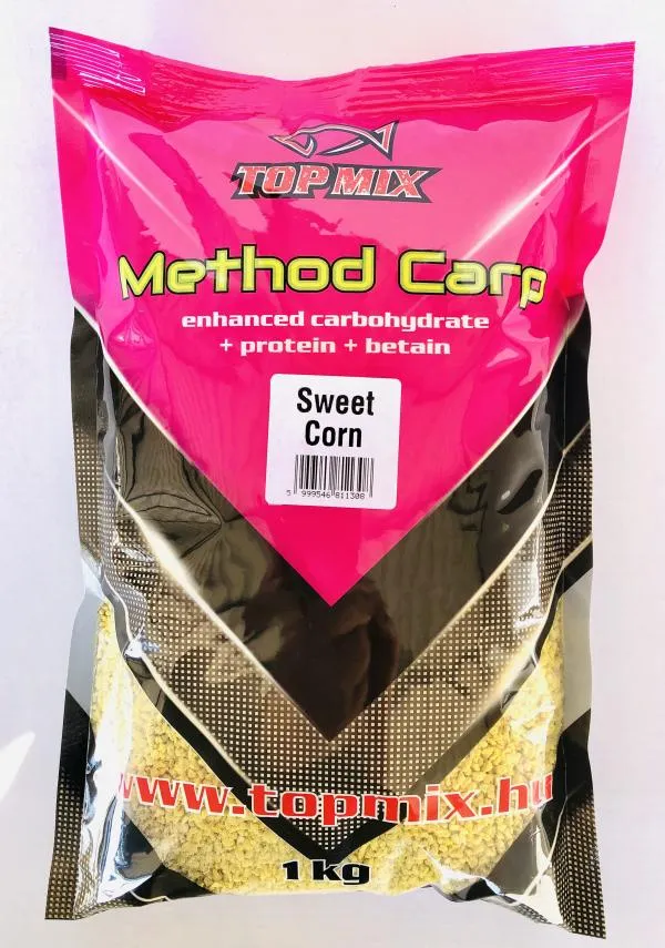TOPMIX Method Carp Sweet Corn 1kg etetőanyag 