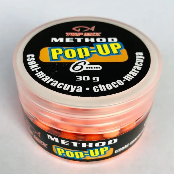 TOPMIX Method Pop-Up 6 mm Csoki-Maracuya PopUp