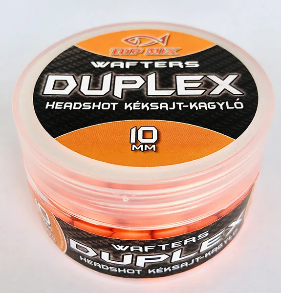 TopMix Duplex HeadShot, kéksajt-kagyló, 10 mm Wafters 