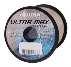 Okuma Ultramax zsinór 4oz 832m 18lbs 8.2kg 0.38mm Clear
