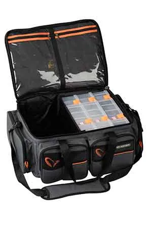 Savage Gear System Box Bag XL 3 Boxes + Waterproof cover 2...
